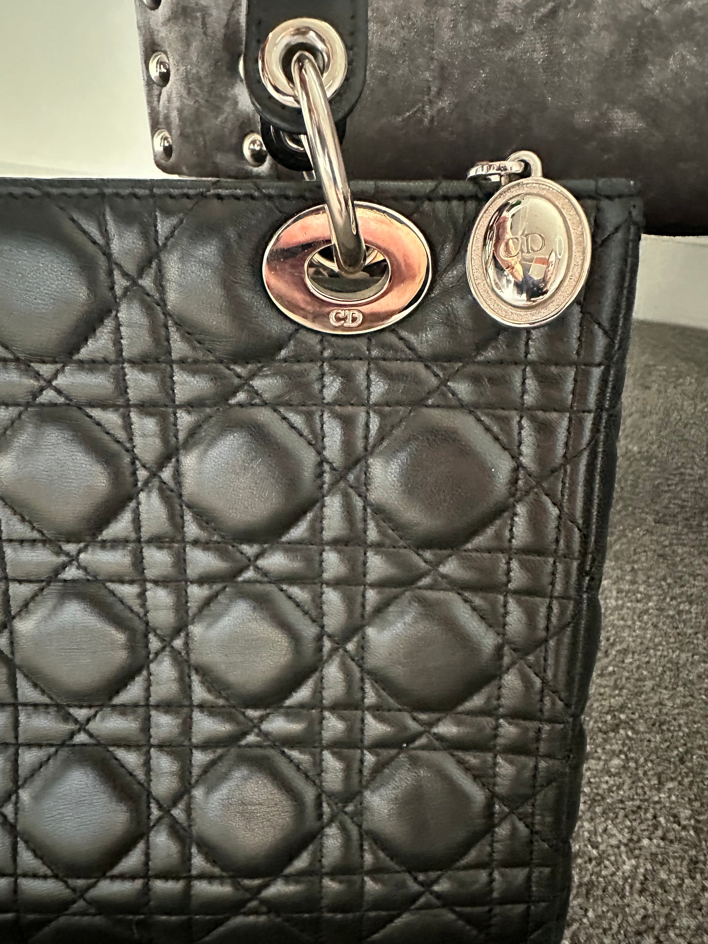 Lady Dior Handbag. - EVEYSPRELOVED